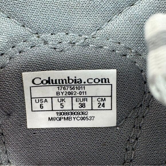 Columbia Techsun Wave Closed Toe Water Sport Outdoor Sandals Grey Big Kids 6 - Picture 10 of 10
